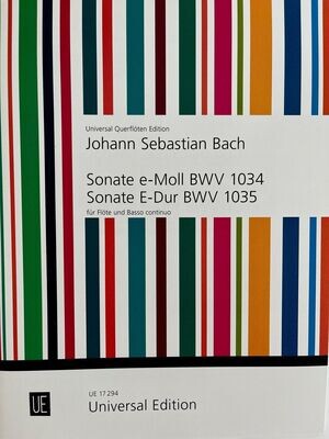J.S. Bach - Sonaten e-Moll BWV 1034 und E-Dur BWV 1035