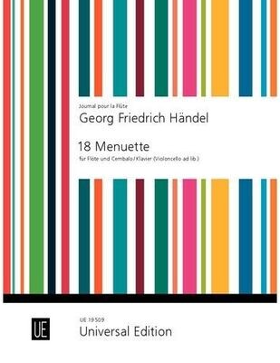 Georg Friedrich Händel - 18 Menuette