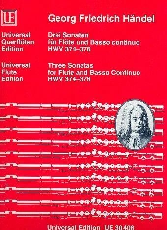 G.F. Händel - Drei Sonaten - HWV 374-376