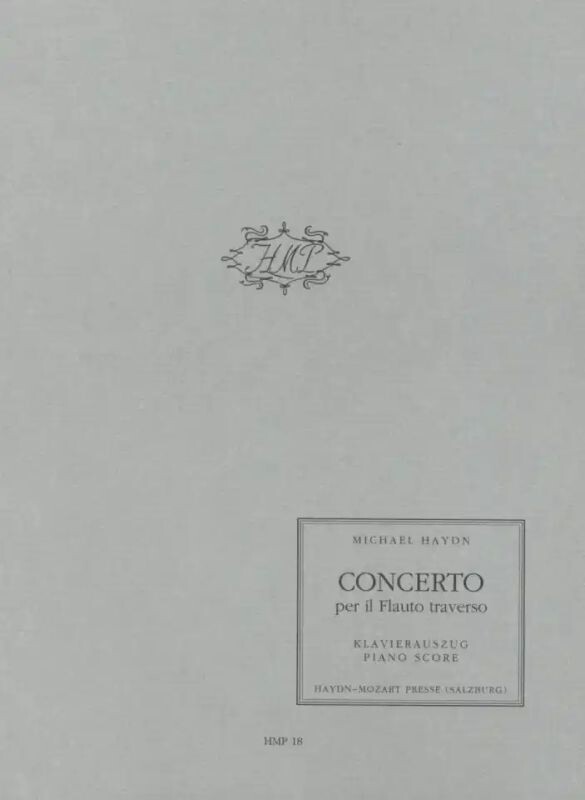 Michael Haydn - Concerto per il Flauto traverso (Klavierauszug)