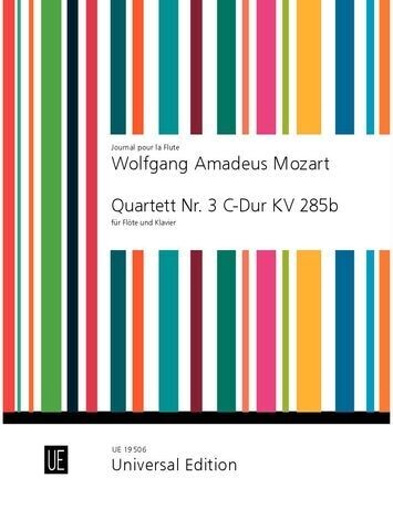 W.A. Mozart - Quartett Nr. 3 C-Dur - KV 285b