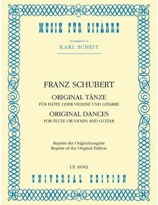 Franz Schubert - Original Tänze