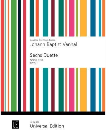 Johann Babtist Vanhal - Sechs Duette - Band 2 Johann Babtist Vanhal - Sechs Duette - Band 2