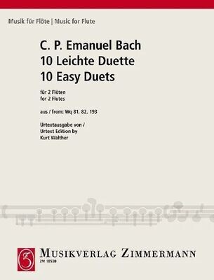 C.Ph.E. Bach - 10 leichte Duette