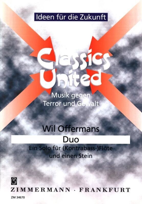 Wil Offermans - Duo - Ein Solo für (Kontrabass-)Flöte und einen Stein