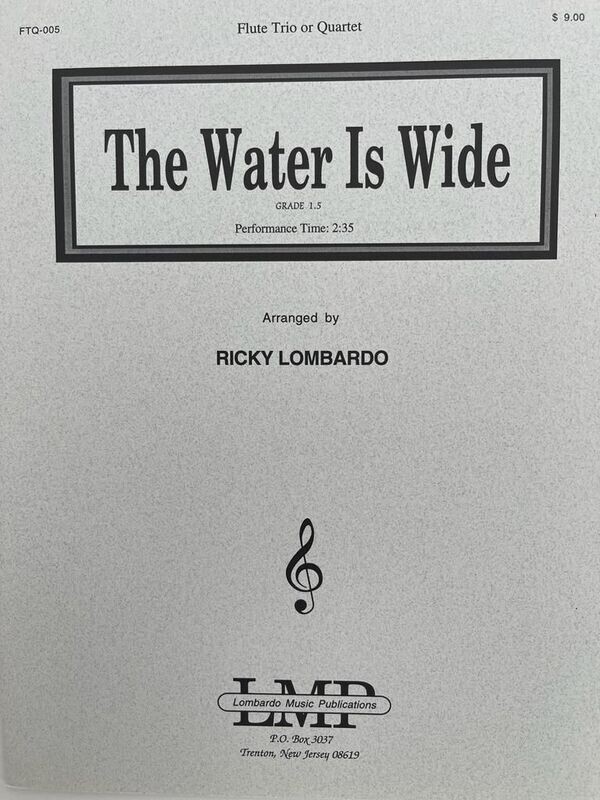 Ricky Lombardo - The Water is Wide Ricky Lombardo - The Water is Wide