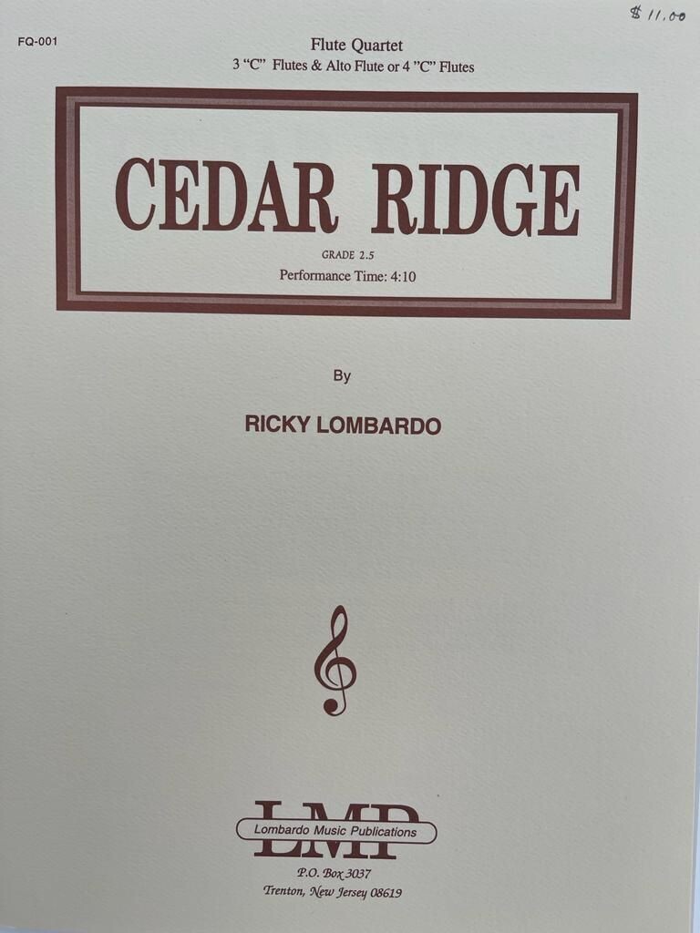 Ricky Lombardo - Cedar Ridge