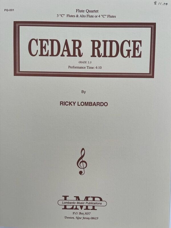 Ricky Lombardo - Cedar Ridge