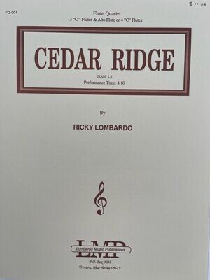 Ricky Lombardo - Cedar Ridge