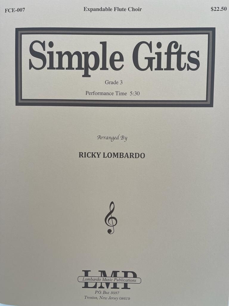 Ricky Lombardo - Simple Gifts