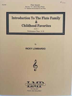 Ricky Lombardo - Introduction To The Flute Family & Childhood Favorites