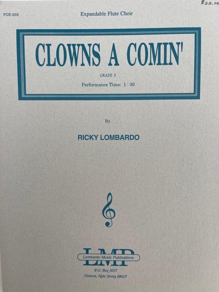Ricky Lombardo - Clowns A Comin´