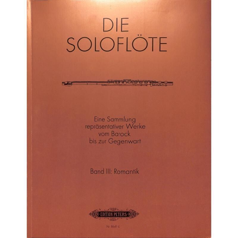 Mirjam Nastasi - Die Soloflöte - Band 3 - Romantik
