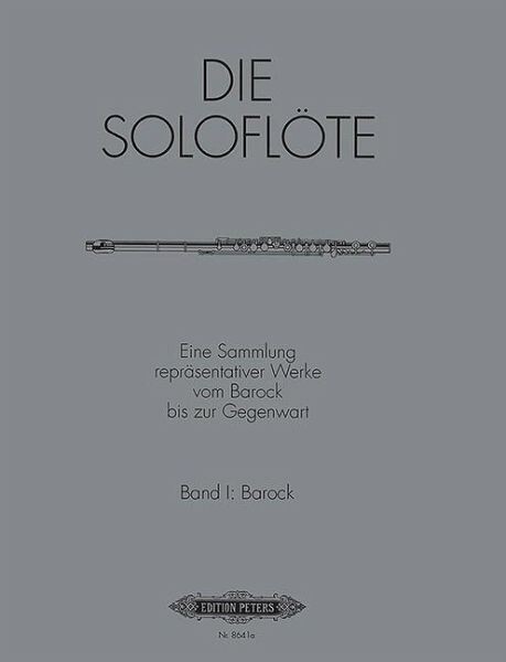 Mirjam Nastasi - Die Soloflöte - Band 1 - Barock Mirjam Nastasi - Die Soloflöte - Band 1 - Barock
