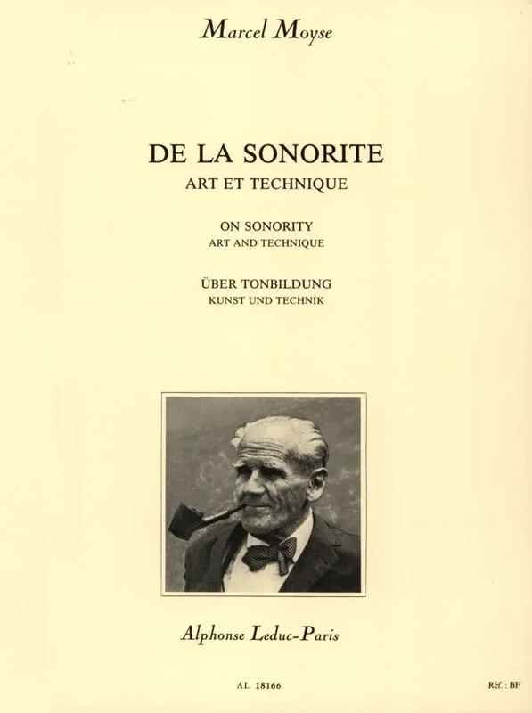 Marcel Moyse - De la Sonorité - Tonbildung Marcel Moyse - De la Sonorité - Tonbildung