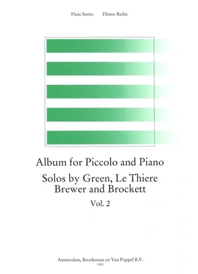 Trevor Wye - Album for Piccolo and Piano - Vol. 2