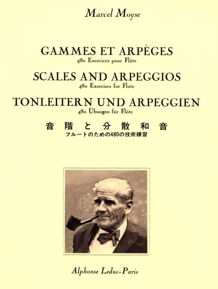 Marcel Moyse - Tonleitern und Arpeggien - 480 Übungen