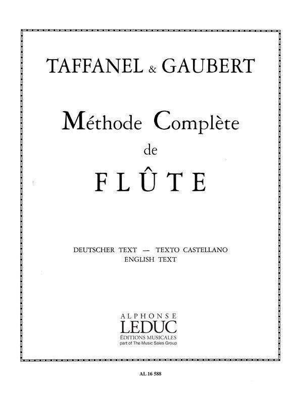 Taffanel & Gaubert - Méthode Complète de Flute - Band 1+2