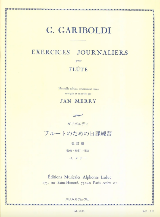 G. Gariboldi - Exercises Journaliers Op. 89 G. Gariboldi - Exercises Journaliers Op. 89