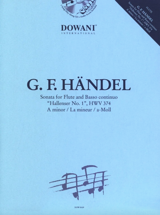 G.F. Händel - Sonata "Hallenser No. 1", HWV 374 - a-Moll