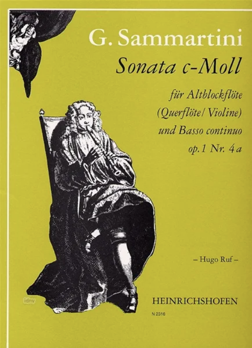 Giuseppe Sammartini - Sonata c-Moll - op. 1 Nr. 4a