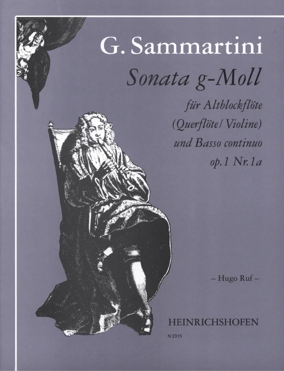 Giuseppe Sammartini - Sonata g-Moll - op. 1 Nr. 1a