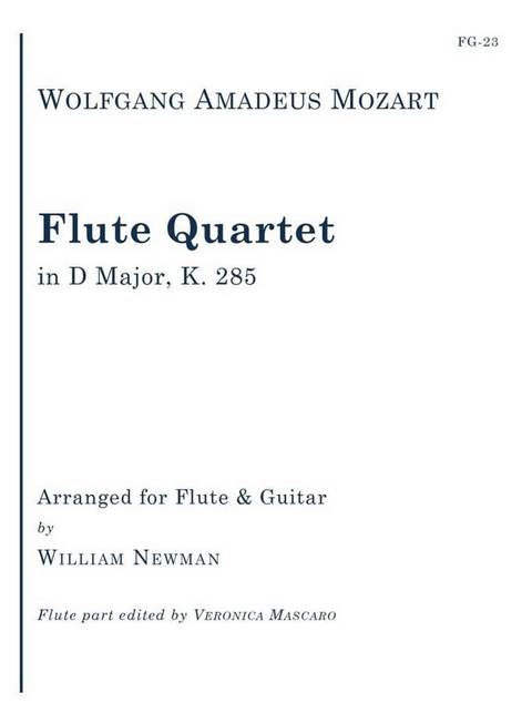 W.A. Mozart - Flötenquartett in D-Dur, K.285