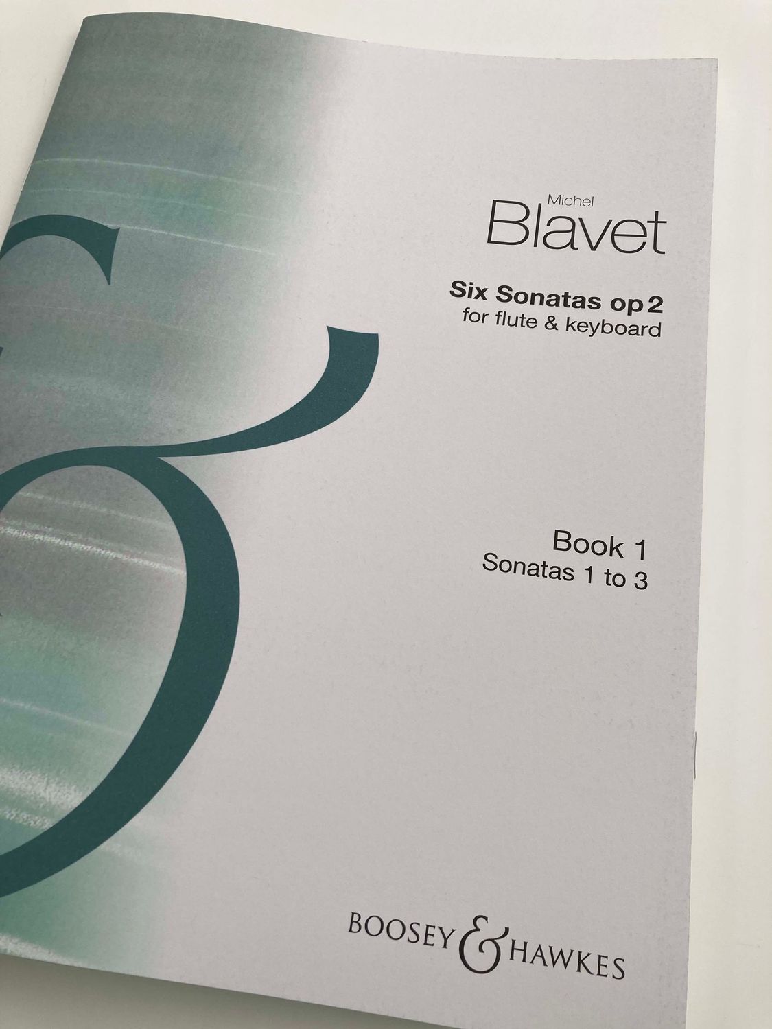M. Blavet - Six Sonatas op. 2 no. 1-3 - Band 1