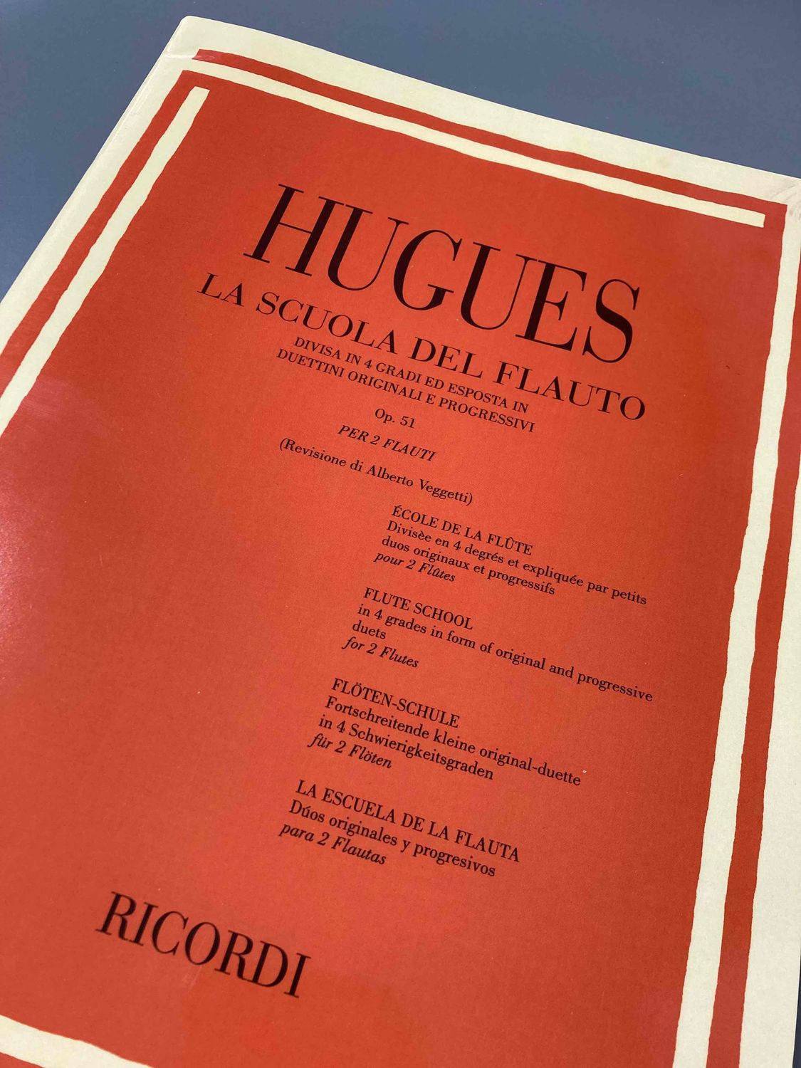 L. Hugues - Flötenschule Band 1