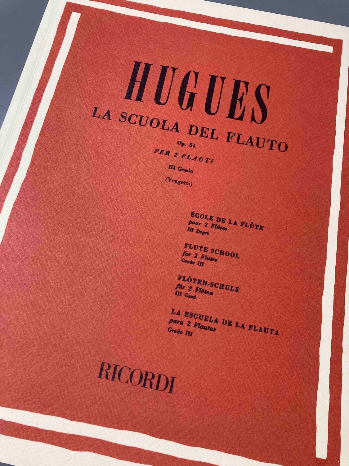 L. Hugues - Flötenschule Band 3