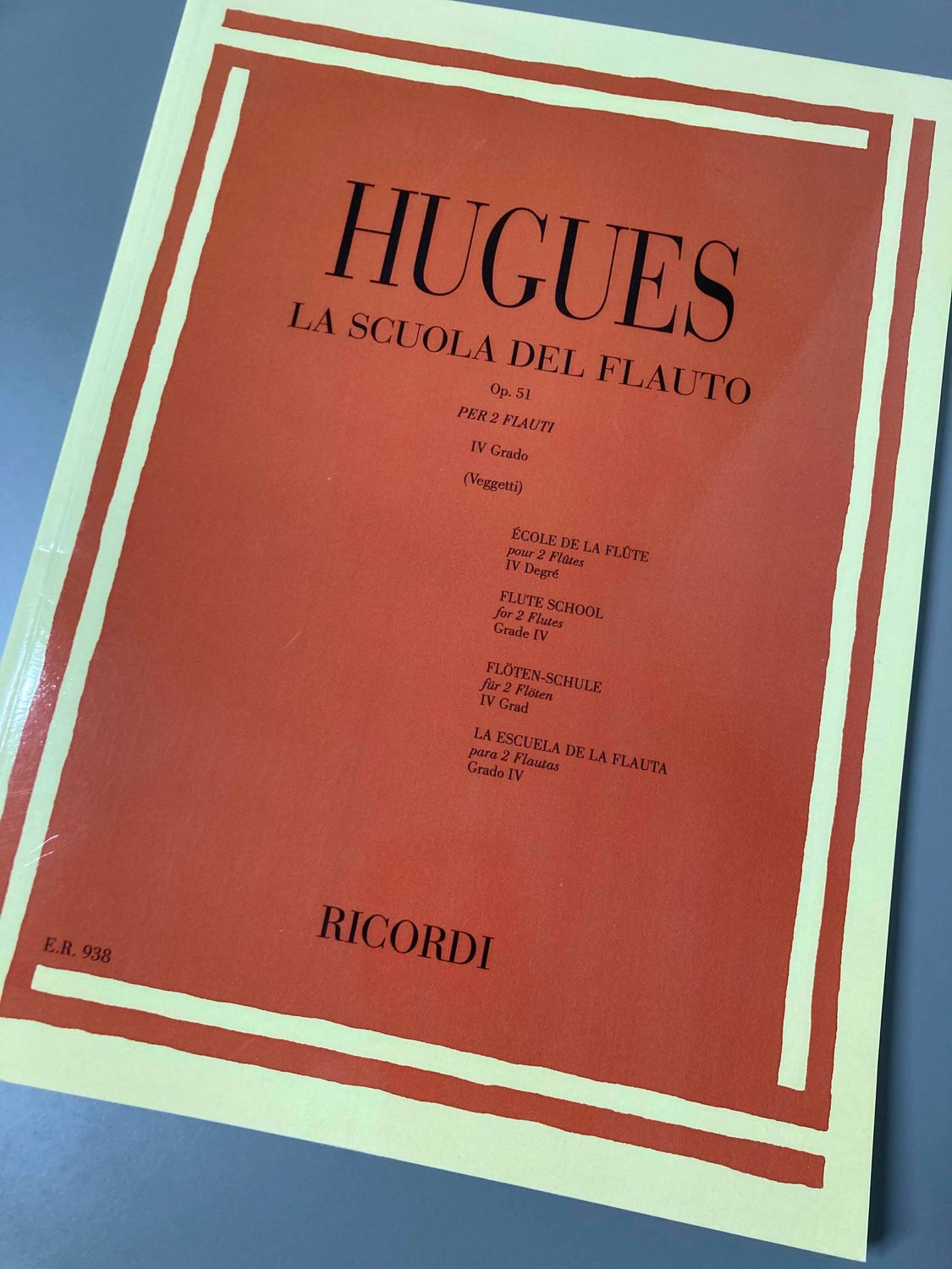 L. Hugues - Flötenschule Band 4