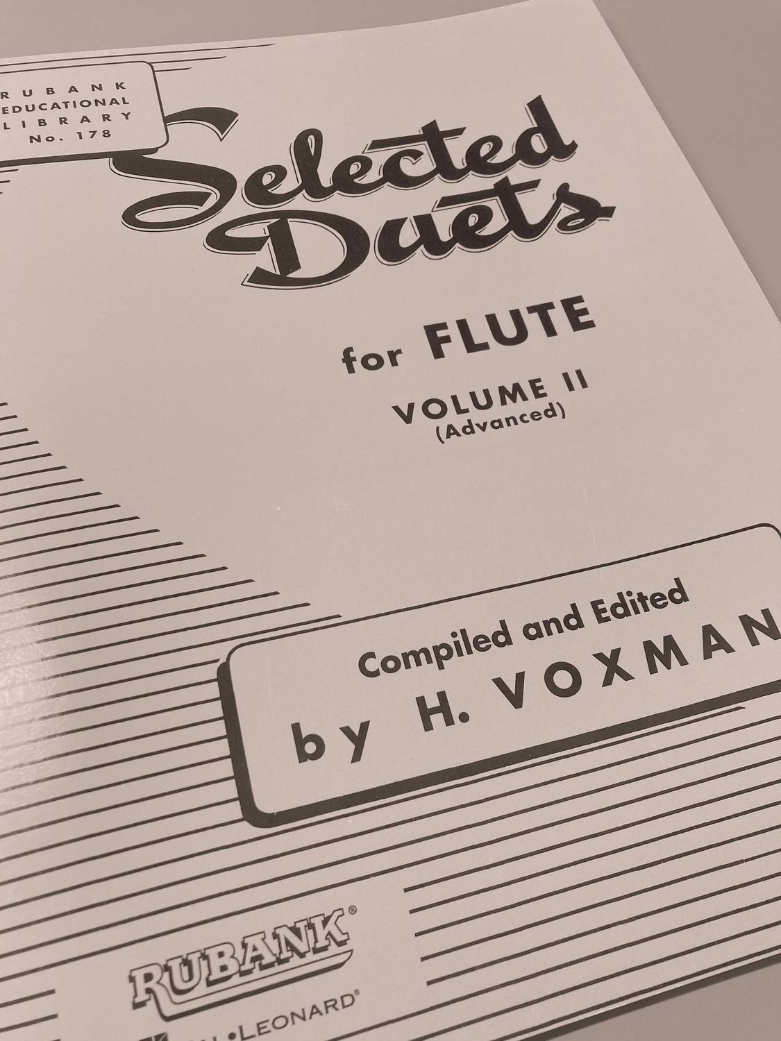 Selected Duets for Flute - Volume 2
