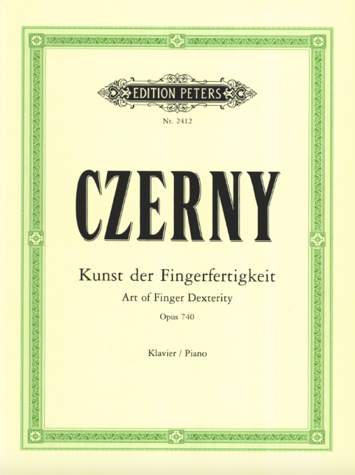 Carl Czerny - Kunst der Fingerfertigkeit - Heft 1