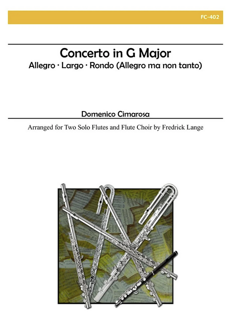 Domenico Cimarosa - Concerto in G Major für Flötenensemble