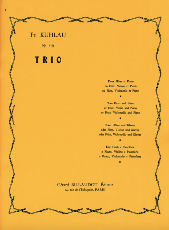 F. Kuhlau - Trio op. 119