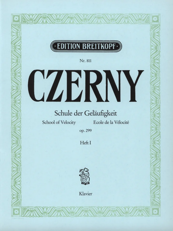 Carl Czerny - Schule der Geläufigkeit - Heft 1