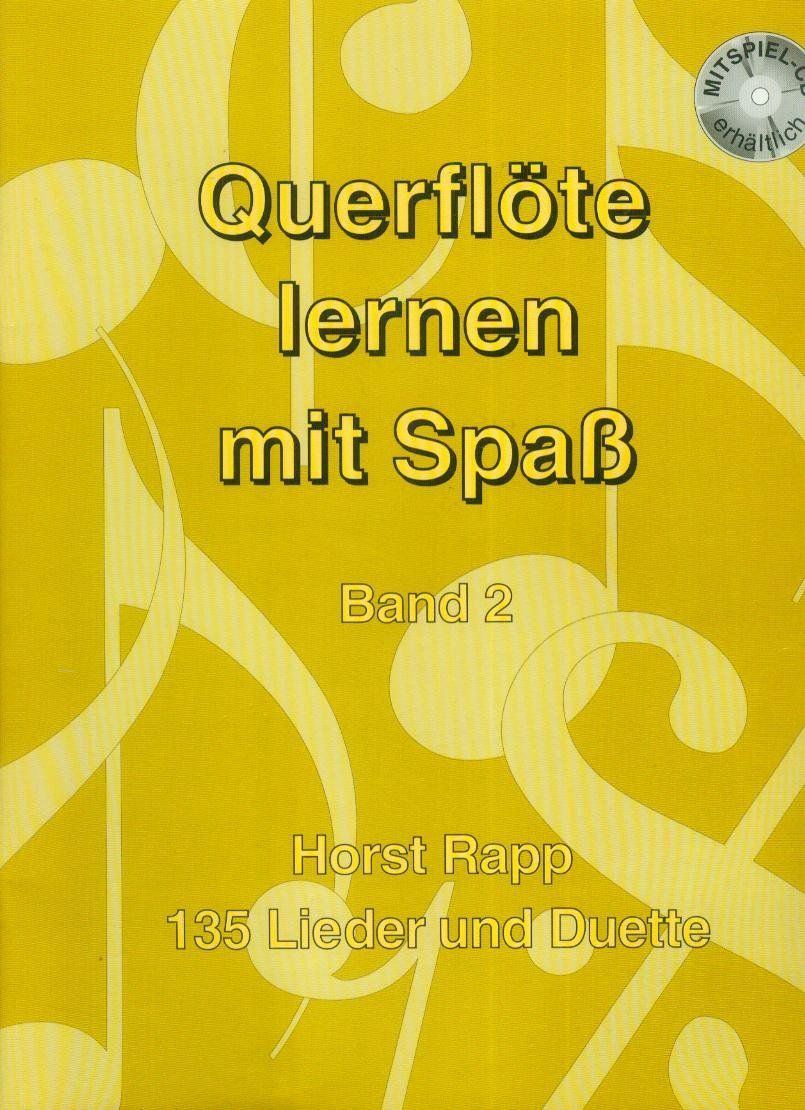 Horst Rapp - Querflöte spielen mit Spaß - Band 2