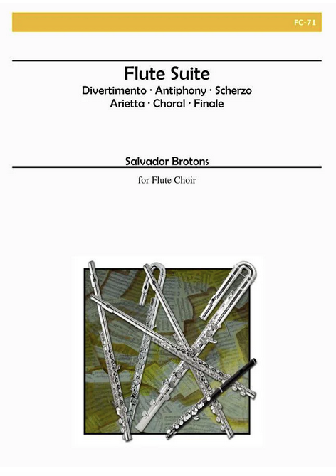 S. Brotons - Flute Suite für Flötenensemble