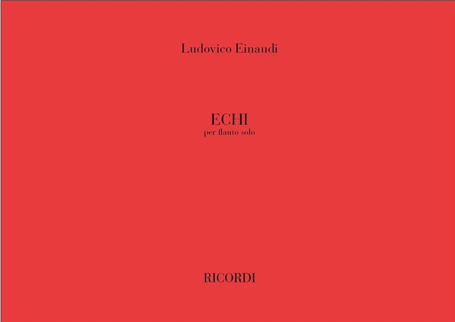 Ludovico Einaudi - Echi