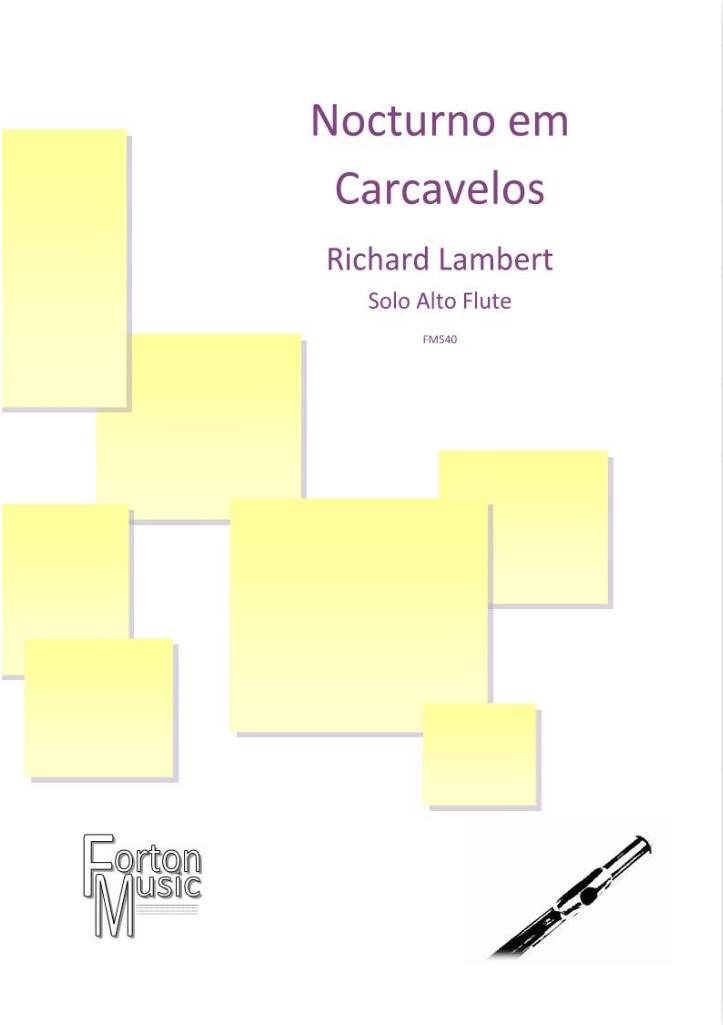 Richard Lambert - Nocturno em Carcavelos für Solo Altflöte