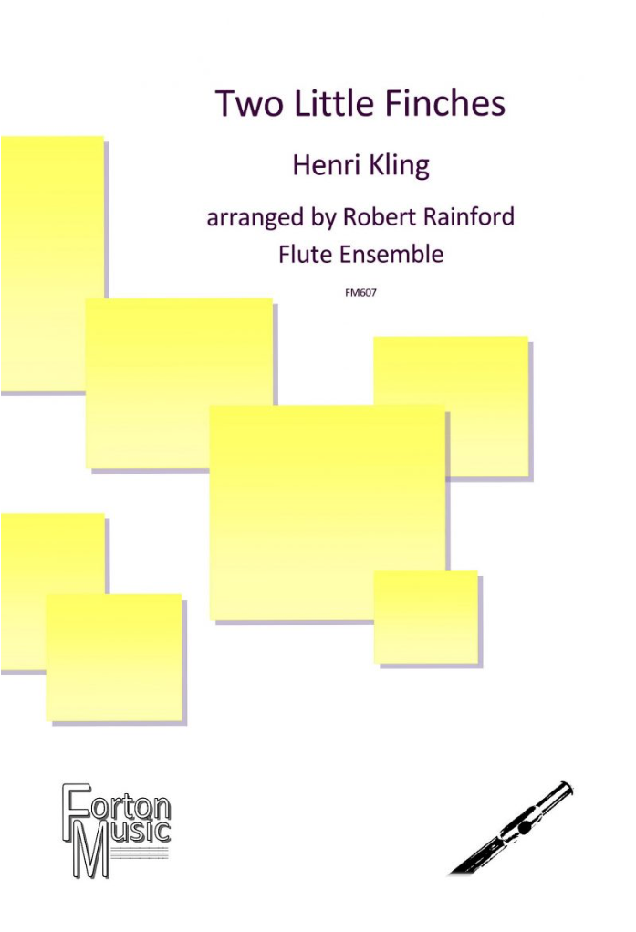 Henri Kling - Two Little Finches