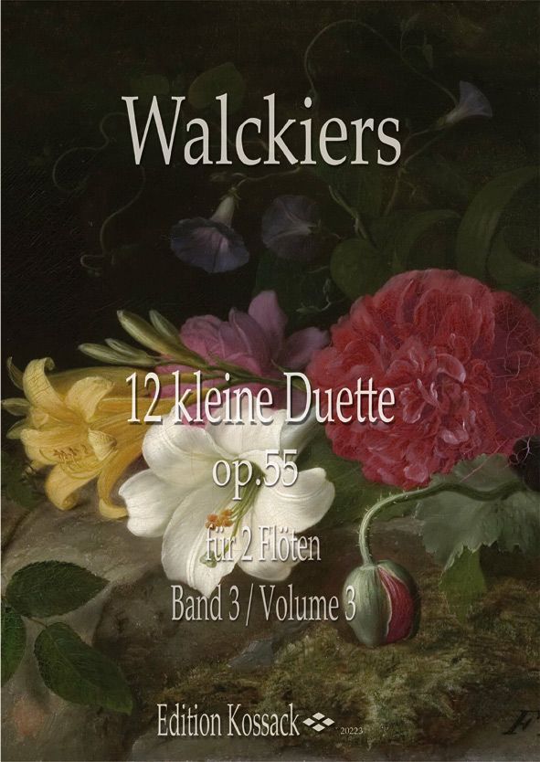 Eugene Walckiers - 12 kleine Duette op. 55 - Band 3