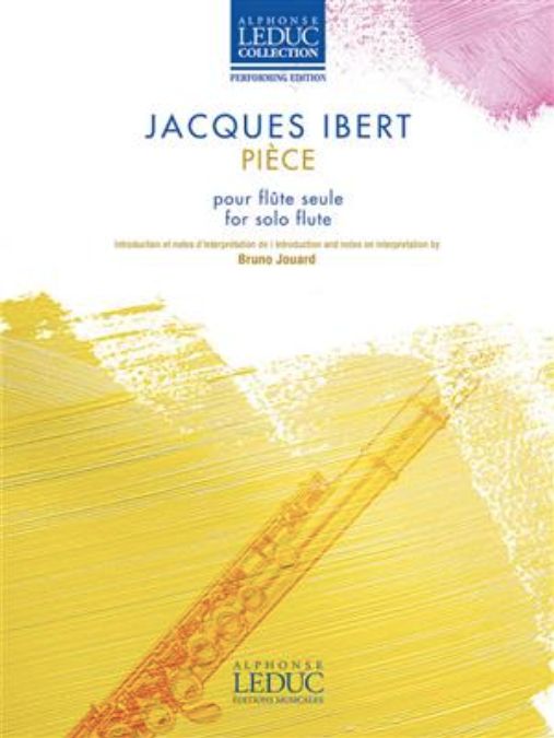 Jacques Ibert - Pièce pour flute seule Jacques Ibert - Pièce pour flute seule