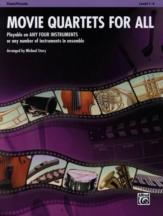 Michael Story - Movie Quartets for All Michael Story - Movie Quartets for All