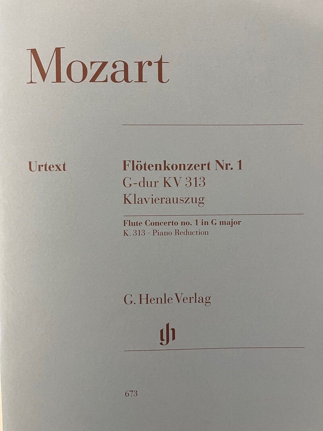 W.A. Mozart - Flötenkonzert Nr. 1 G-Dur KV 313