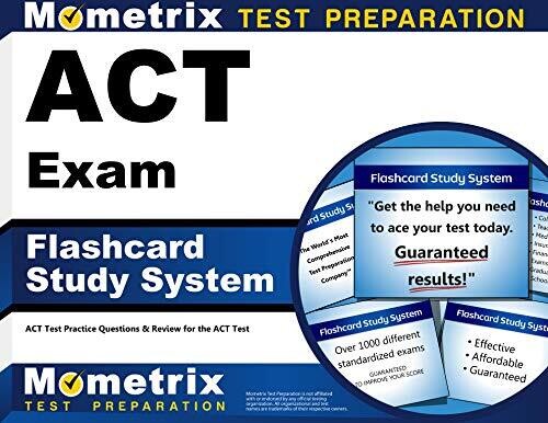 Act Exam Flashcard Study System: Act Test Practice Questions &amp; Review For The Act Test (Cards)