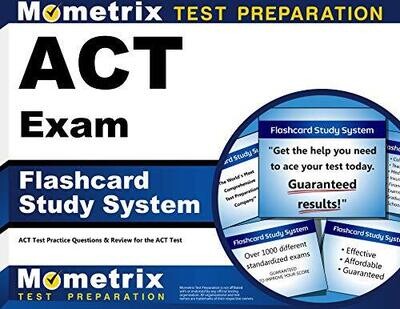Act Exam Flashcard Study System: Act Test Practice Questions &amp; Review For The Act Test (Cards)