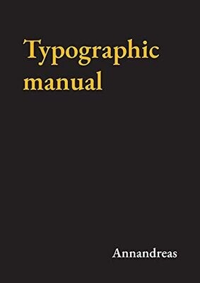 Typographic Manual