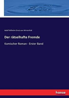 Der rätselhafte Fremde: Komischer Roman - Erster Band (German Edition)