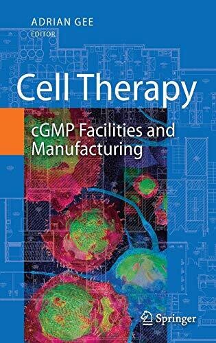 Cell Therapy: Cgmp Facilities And Manufacturing
